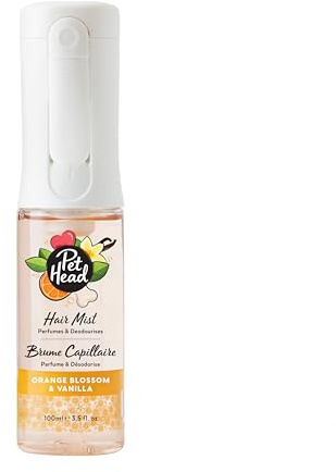 Pet Head Dog Hair Mist | Orange Blossom & Vanilla Fragrance | 100 ml