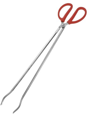 JEWEDECO Pinza Fácil de Cm Acero para Serpientes Inoxidable de 53 Fuerte Fuerza de Mordida y Diseño Plegable, Herramienta Duradera de Usar para Playas y Carreteras