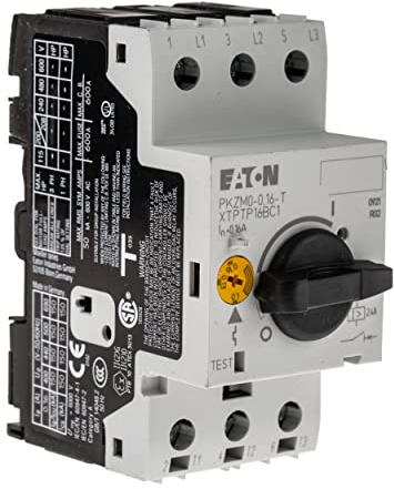 Eaton PKZM 0 Motorschutzschalter, 0.1A, 0.16 A Schutzschalter 690V ac 93mm x 45 mm Motorschutzschalter mit Stromwandler