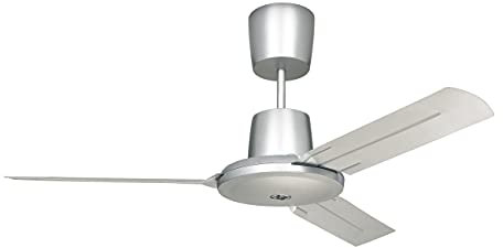 Vortice – Ventilatore da soffitto Evoluzione:: Argento da Parati, Misura: 122 cm Ø
