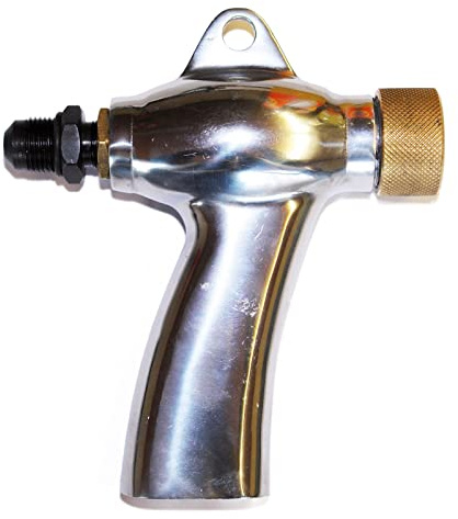 Aluguss Sandstrahlpistole Sandstrahlgerät Sandstrahler Pistole für Art. 24280 + 24374