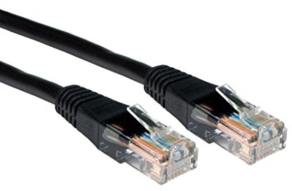 5 Metre Black Cat5e Ethernet RJ45 High Speed Network Cable Lead Cat 5e enhanced 5m