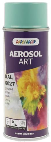 DUPLI-COLOR 733079 AEROSOL ART RAL 6027 lichtgrün glänzend 400 ml
