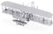 Metal Earth Wright Brothers Plane Model