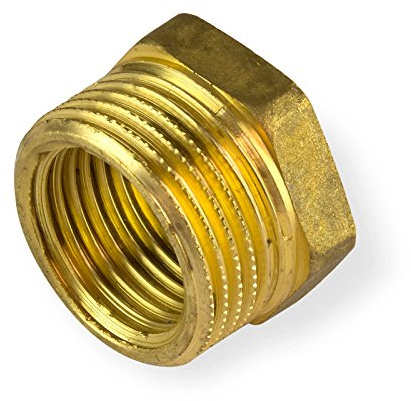 Stabilo-Sanitaer Messingfitting Reduzierstück 1 IG x 1 1/2 AG Zoll Reduzierung Redstück Messing Fitting Gewindefitting Rohrfitting