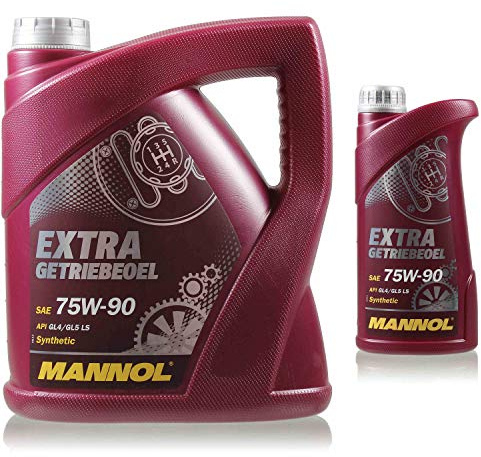 5 Liter Original MANNOL Extra Getriebeoel 75W-90 API GL 4/GL LS