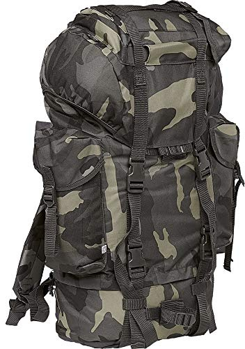 BWuM Bundeswehr-ryggsäck 65 l, BW, armé, utomhus, trekking väska, Darkcamo