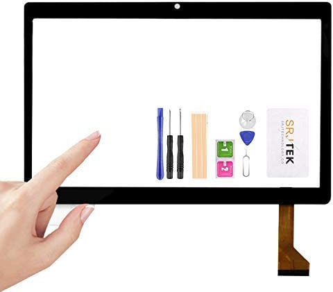 per 10.1 '' Zonko K105 Tablet PC Anteriore Outter Touch Screen Pannello Digitizer Sensore Vetro Sostituzione Phablet Multitouch (Nero)