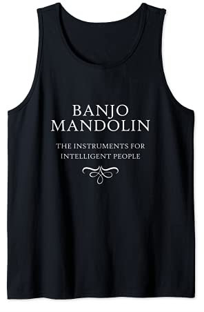 Banjo Mandoline Instruments Personnes Intelligentes Musicien Débardeur