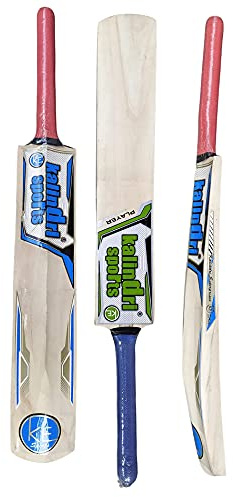 Kalindri Sports Popolare mazza da cricket in legno di salice popolare con adesivo (taglia piena)