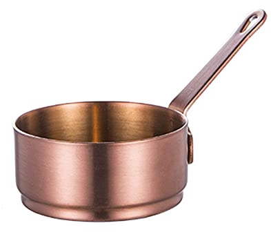 Liudan Salsera 1 Paquete de Barcos de Salsa de Acero Inoxidable, Servidor de aderezo de ensaladas de Acero Inoxidable es Adecuado para hoteles y restaurantes Familiares Jarra de Salsa (Size : Small)