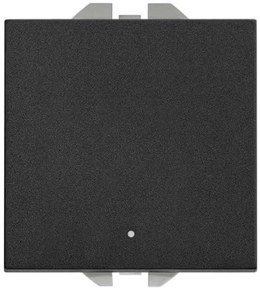 SIMON 270 | Conmutador luminoso 10 AX negro mate 20000204-098