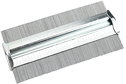 YUOIUX Medidor de contorno, herramienta de calibre de metal, copia con precisión formas irregulares, soldadura irregular, trazado de carpintería