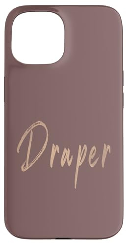 Draper Utah Design Vintage élégant Coque pour iPhone 15