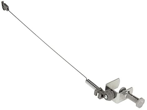 Household Essentials Flexible Iron Cord Minder, 18 High, Silver