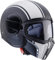 Caberg Jethelm, Schwarz matt/Weiß, Größe XS