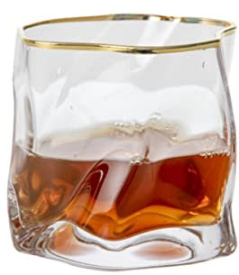 Twist Crystal Whiskey Glass Brandy Snifter Old Fashioned Whisky Cup XO Rock Tumbler Beer Glasses