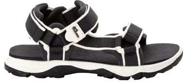 Jack Wolfskin Unisex Seven Seas 3 K Sandale, Schwarz, 27 EU