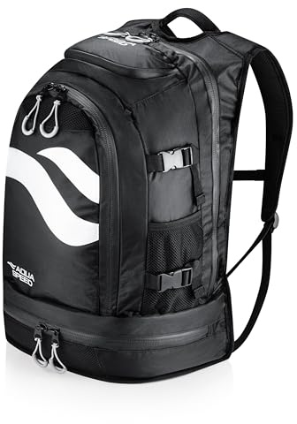 Aqua Speed MAXPACK Rucksack + Mikrofasertuch | Outdoor | Backpack | Alltagsrucksack | 42L
