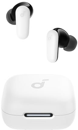 soundcore P30i by Anker Noise Cancelling Earbuds, Strong and Smart Noise Cancelling, Powerful Bass, 45H Playtime, 2-in-1 Case and Phone Stand, IP54, Wireless Earbuds, Bluetooth 5.4, App Control