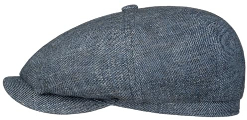 Stetson Hatteras Inspection Tag Flatcap Klassische Schirmmütze Made in Germany Herren Frühjahr Sommer