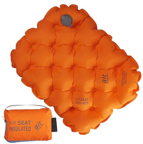 Aufblasbares Sitzkissen, aufblasbares Sitzkissen | Leichtes Wander-Sitzpolster |Unser aufblasbares Sitzkissen ist mit einer haltbaren Innenschicht ausUnser aufblasbares Sitzkissen ist mit einer haltba