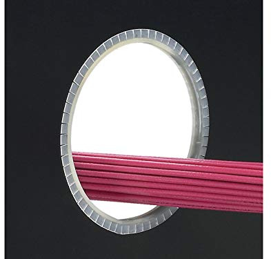 Panduit GEE144F-A-C Slotted Adhesive Polyethylene Lined Grommet Edging, Natural (100-Foot)