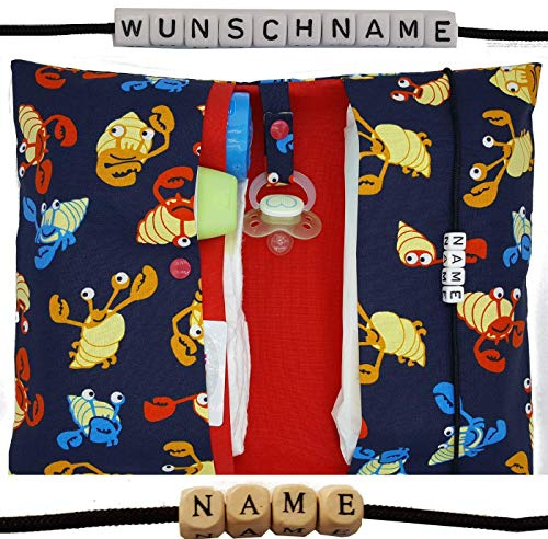 Große Windeltasche XXL mit Name Wickeltasche