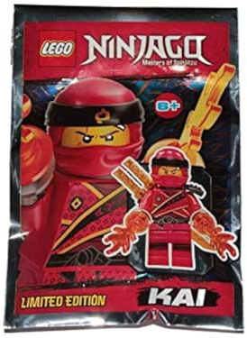 Blue Ocean LEGO Ninjago Kai #5 Minifigur Promo Foil Pack Set 891842 (Beutel)