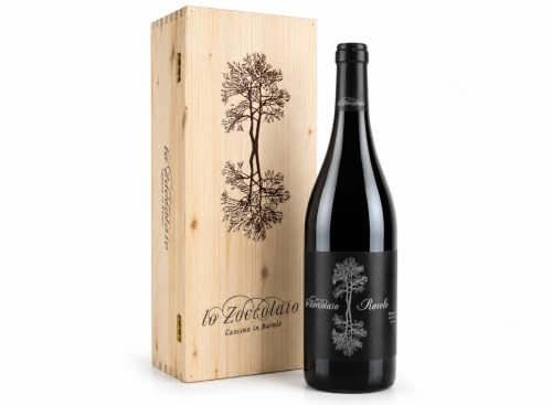 Lo Zoccolaio Barolo D.O.C.G. Riserva Ravera Rotwein - Flaschen Piedmont Wein Holzbox Nebbiolo trocken (1 x 0.75 l)
