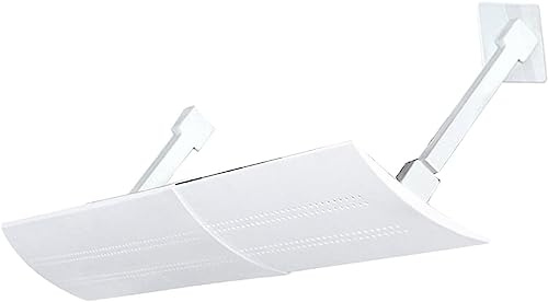 CukUJH Adjustable Air Conditioner Cover Retractable Air Conditioner Weathervane Cooler Weathervane Flap Air Conditioner Cover(with Hole)