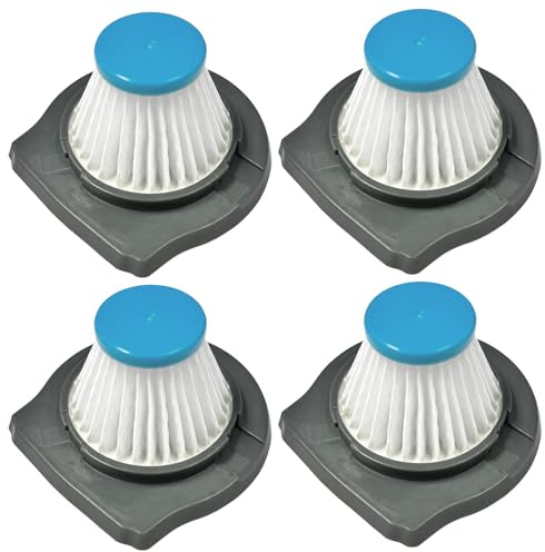 Aolleteau Filtro HLVCF10 compatible con modelos de aspiradora de mano BLACK+DECKER con HLVC+, REVHV8J: HLVC315J10, HLVC315B10, HLVC315B01, HLVC320J01, HLVC320B01, REVHV8J40, REVHV8J40W