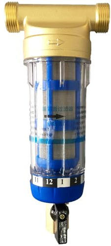 Filtre à eau du robinet 3000 L / H Filtre d'eau de robinet pour boire un élimination de 40 micron 99,99% Filtre d'eau à évier à particules pour les fournitures d'eau potable du bureau à domicile