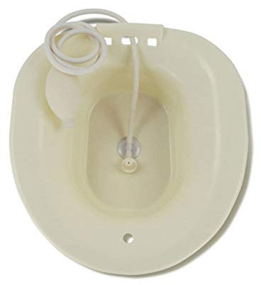 KHYTEBV Avoid Hüftbadewanne für Schwangere, Waschschüssel-Toilette für die Körperpflege, Ideal für unterwegs, 400 x 380 x 140 mm,PinkA