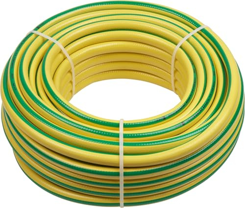 Meister Schlauch Trikotgewebe, 12,7 mm (1/2 Zoll) - 40 m Länge - Zur Bewässerung großflächiger Gärten - Knickfest und Abriebfest - UV-beständig, Gartenschlauch aus Erst-PVC, Wasserschlauch, 9930150