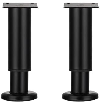 MWAHJU 2 pz 12-20 cm Telescopico Letto Regolabile Trave di Supporto Piede Rinforzato Mobili Gamba Divano Fondo Ricambio gambe Per Tavolo Da Ufficio