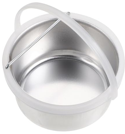 IWOWHERO Aluminum Wax Melting Pot High-temperature Resistant Wax Heater Accessory Smooth Surface Easy Clean for Home and Salon DIY Waxing
