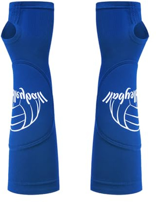 HAISENG Leichter Volleyball-Unterarmschutz, atmungsaktiv, Polyester, rutschfeste Armschoner für Verletzungen, Volleyball/Basketball, Schutzausrüstungs-Set