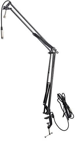 OnStage Broadcast/Webcast Boom Arm w/XLR Cable