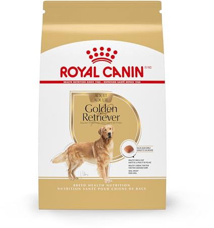Royal Canin Golden Retriever Adult Dry Dog Food, 30 lb bag