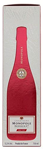 HEIDSIECK MONOPOLE RED TOP Sec in Geschenkpackung