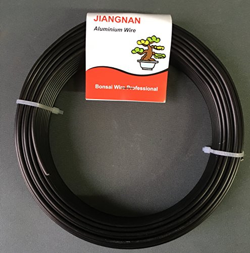 Jiangnan, alambre anodizado de alta calidad de 3 mm para bonsai, rollo de 500 g.
