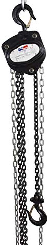 Liftingear 500kg Chain Block Lifting Tackle Crane Hoist Manual Gantry Hand Pulley 3-30mtr Lift Height (10mtr)