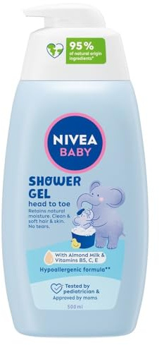 Nivea Baby Sanft Beruhigende Shampoo Hypoallergen für Baby Kinder 500 ml
