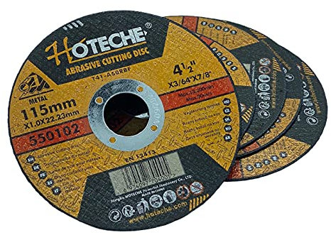 Partenopeautensili® 25 Dischi da Taglio 115 per Ferro Metallo 115 x 1,0 x 22,23mm Disco di qualitá per Smerigliatrice angolare by hoteche