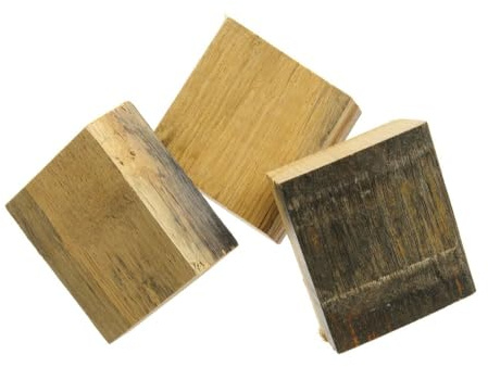HENDI Smoking Wood Pieces, Aromatic Wood Chips, Smoking Chips, Natural Wood, For Hot Smoking, Ideal For Pizza Ovens, Outdoor Ovens & Grills, 3kg, Cognac