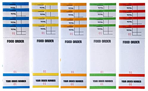 Ordine alimentare Ristorante Check Pad 100 a Un Libretto BF84 (20)