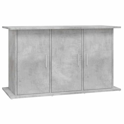 vidaXL Aquariumständer Betongrau 101 x 41 x 58 cm Holzwerkstoff