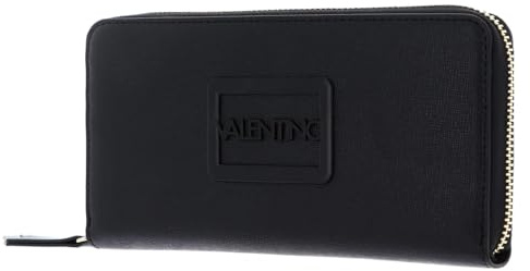 Valentino Trafalgar VPS7QU155 Zip Around Wallet; Farbe: Schwarz, Schwarz, Elegant