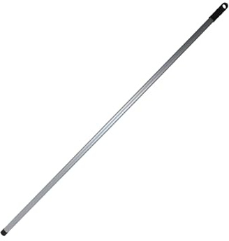 Homéa, Manico per scopa in metallo e plastica riciclata, 117 cm, grigio